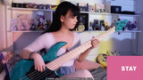 BASS playing- The Kid LAROI & Justin Bieber- Stay