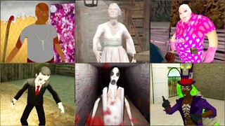 V+ Games Jumpscares #18 | Charlie Grandpa🏮Barbie Mr. Meat🏮Granny Kiss & More