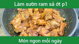 Sườn ram sả ớt p1