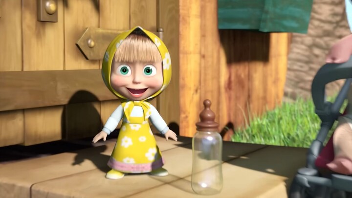 Cô Bé Masha và Chú Gấu Xiếc  Đừng làm bẩn nữa