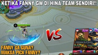DI REMEHKAN PICK FANNY! KETEMU TOP GLOBAL GW BUKTIKAN BAHWA FANNY KU TUH KALENG SARDEN!!