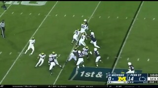 Passing Interferrence or over powered? On Michigan Vs Penn St game