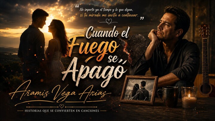 Cuando el Fuego se Apagó | Vallenato Romántico Original | Video Oficial | Aramis Vega Arias