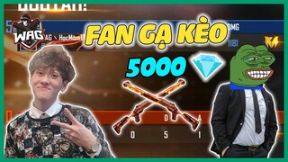 [ Free Fire ] Fan Gáy To Gạ Kèo 5000💎 Thách Đấu Học Mõm Solo OneShot M1014 Và Cái Kết - Học Mõm