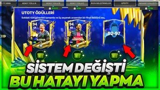 SİSTEM DEĞİŞTİ BEDAVA UTOTY İÇİN ACİL BAK ! B BÖLÜMÜ GELMEDEN BUNU YAPIN ! TOTY FC Mobile