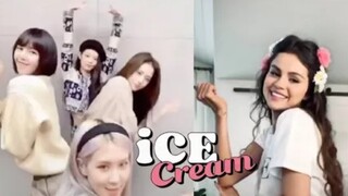 แบล็กพิงก์และเซเลนา โกเมซ ร่วมกันเต้นเพลง "Ice Cream"!