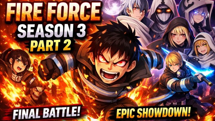 Fire Force Season 3 Part2 - Ep 4 Sub Indo!