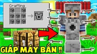 THỬ THÁCH SINH TỒN TRONG THẾ GIỚI TOÀN LÀ GIÁP TRONG MINECRAFT #8 *GIÁP BẮN RA MŨI TÊN VÔ HẠN*