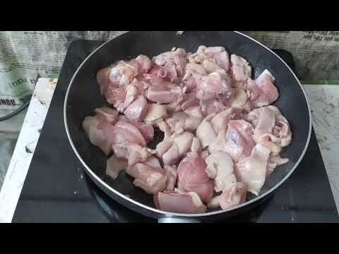 N.Xuân Bách Vlog - Hướng dẫn nấu món gà chiên mắm - Phần 1: Chiên gà