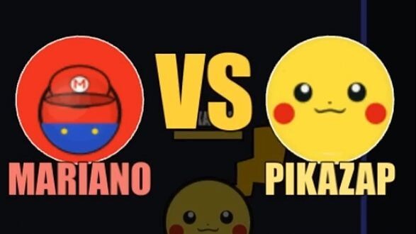 Mario vs Pikachu BALLS BATTLE