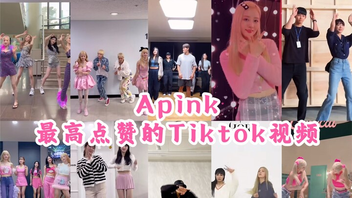 【TOP10】Video TIKTOK được yêu thích nhất của Apink! Chị Pink có thể quay thêm nhiều chút không!