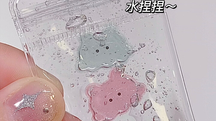 Làm mấy con thú bông nước chơi thôi～