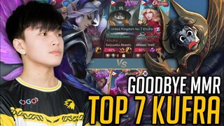 TOP 7 UK KUFRA vs KAIRI LING | Goodbye to your MMR Kufra | Kairi Gameplay