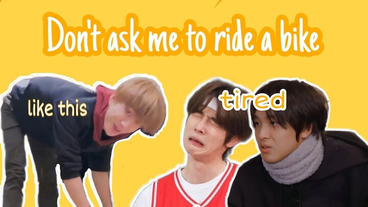 WHEN JENO GOES CYCLING... | Welcome to Jeno's Bike Traumatizing Club 🚴🏻‍♂️🚴🏻‍♂️