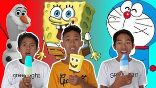 DRAMA BERBURU ES KRIM KARAKTER PART 2! ADA ES KRIM DORAEMON DAN SPONGEBOB! | Mikael TubeHD