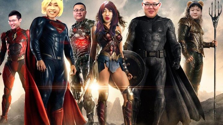 [Liên Minh Công Lý] Siêu Nhân Lu Benwei hồi sinh đại chiến với Batman PDD, Nữ Thần Chiến Binh Xuxu B