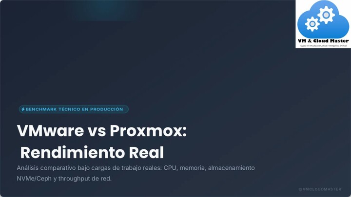 VMware vs Proxmox - Rendimiento Real Realmente hay tanta diferencia