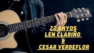 22 ANYOS  || LEN CLARIÑO & CESAR VERDEFLOR || PINOY ROCK