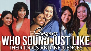 SINGERS WHO SOUND JUST LIKE THEIR IDOL | Zephanie, Elaine and more!