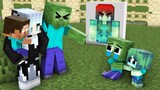 Monster School Bad Father Herobrine After Baby Zombie RIP - Sad Story - Minecraft Animation