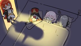 จี้ซี: ขอดูหน่อยสิว่าเด็กไม่เชื่อฟังคนไหนไม่ยอมนอน [ภาพแขวนเบงเทีย 19]