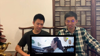 直男视角陈情令reaction:定情曲《无羁》，藏书阁就在偷瞄了，肯定是藏书阁写的