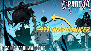 (14)LONER na NAGING SSS+ RANK NECROMANCER [TAGALOG MANHWA RECAP] PART 14