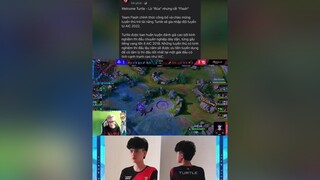 Chính thức: Turtle gia nhập Team Flash 👍 lqmb lienquan lienquanmobile_garena lienquanmobile garenalienquan xuhuongtiktok capcut teamflash