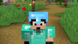 Membuat Sugarcane Farm Otomatis Berbentuk Rumah Kaca - Minecraft 1.18 Survival Indonesia #1