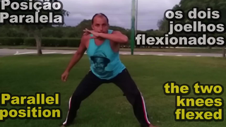 Brazilian Combat Dance Capoeira Beginner's Tutorial - Lesson 01 - Ginga - Basic Movements - Fundamen