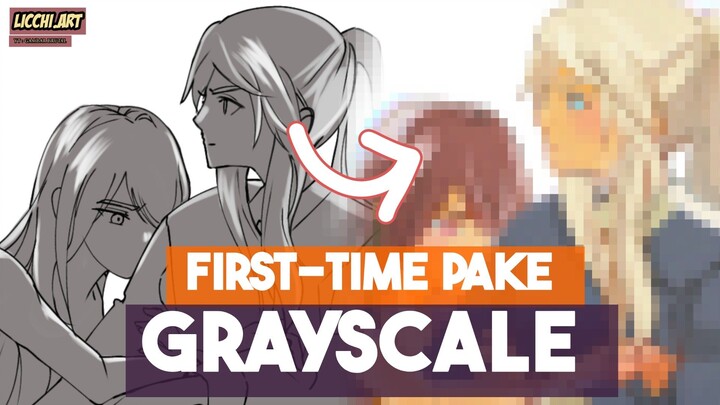 TIPS BIAR CEPAT KELARIN WIP KAMU!!! Grayscale Bikin Coloring Kamu Jadi Seimbang!! 😆✨✨✨[Speed Paint]