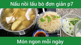 Nấu nồi lẩu bò đơn giản p7