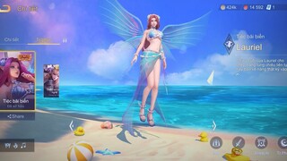 Liên Quân Mobile - Review Skin Lauriel Tiệc Bãi Biển