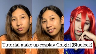 Make Up Cosplay Chigiri from Anime Blue Lock #JPOPENT #Bestofbest