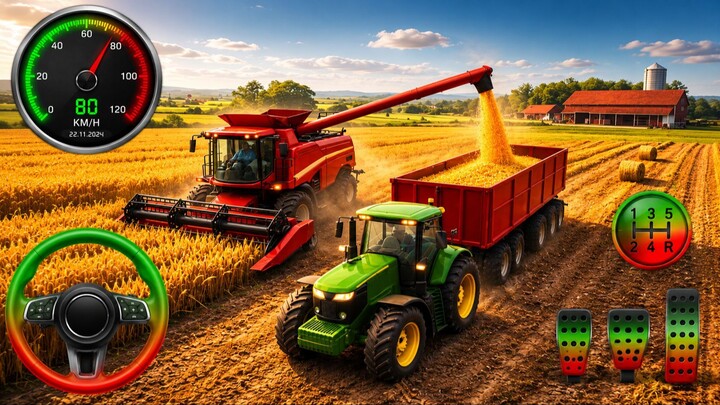 Farm Sim 2026: Real Farming - Gameplay Walkthrough Part 1 - Tutorial & Highlight (iOS,Android)