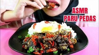 ASMR OSENG PARU SAPI PEDAS + TELOR CEPLOK | ULUL ASMR MUKBANG INDONESIA