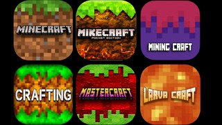 Minecraft VS Crafting And Building VS Mikecraft VS Master Craft VS Mister Craft VS Larva Craft