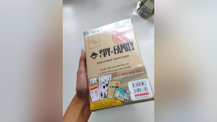 Unbox spy x family tập 7 thoi nào mangacollection spyxfamily manga mangaunboxing spyxfamilymanga