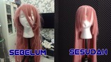 Cara membenarkan wig yang kusut