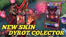 GILA !! KEREN PARAH EFEK SKIN DYRROT COLECTOR - MOBILE LEGEND BANG BANG