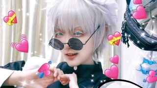 [Jujutsu Kaisen COS] No one is better suited to maid outfit than Gojo Satoru?!