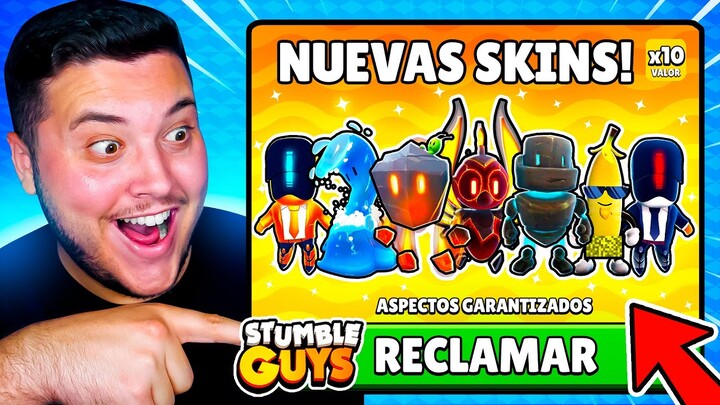 CONSEGUI TODAS las NUEVAS SKINS SECRETAS 0.53 de STUMBLE GUYS! 😱