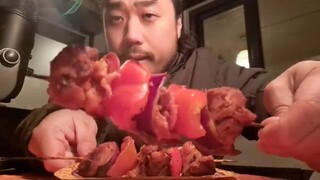 ASMR EATING SOUNDS - BARBEQUE SPARE RIBS & SHASHLICKS🍖🥩