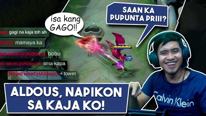 Aldous, Napikon sa Kaja Ko!