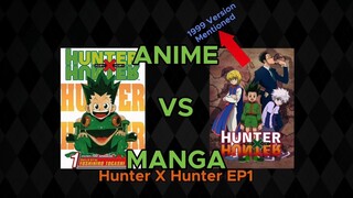 Anime VS Manga Episode 1 Hunter X Hunter Edition (Part 1 Of New Series)