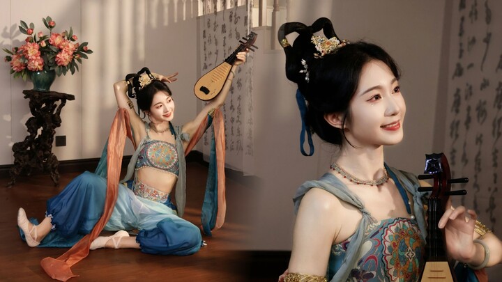 Dewi Dunhuang dalam Lukisan Dinding Benar-Benar Hidup!!! Ikuti Luo Tianyi dalam “Le Ming Dong Fang” 