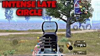 TOURNAMENT ELIMINATION MOST INTENSE LATE CIRCLE IN PUBG MOBILE TOURNAMENTS