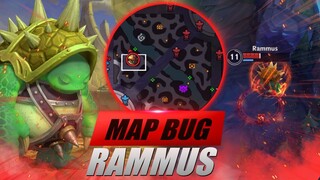 Wild Rift - Map Hack? Map Bug Rammus?