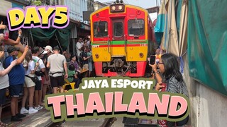 HAMPIR DITABRAK KERETA?! WISATA UNIK DI THAILAND - DAY 5