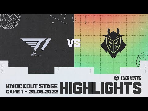 Highlights T1 vs G2 [Ván 1] [Vòng Loại Trực Tiếp] [MSI 2022][28.05.2022]